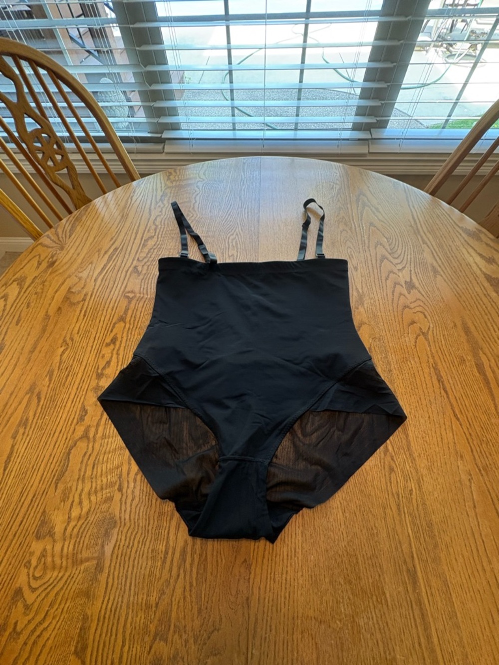 NWOT HoneyLove Superpower Black Shaper Briefs Removable Straps 2X - Picture 3 of 9